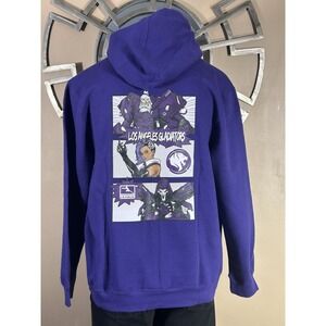 Overwatch League Los Angeles Gladiators Hoodie Sweatshirt XL‎ New Purple